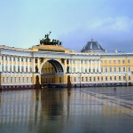 Palace Square & Archway to Bolshaya Morksaya